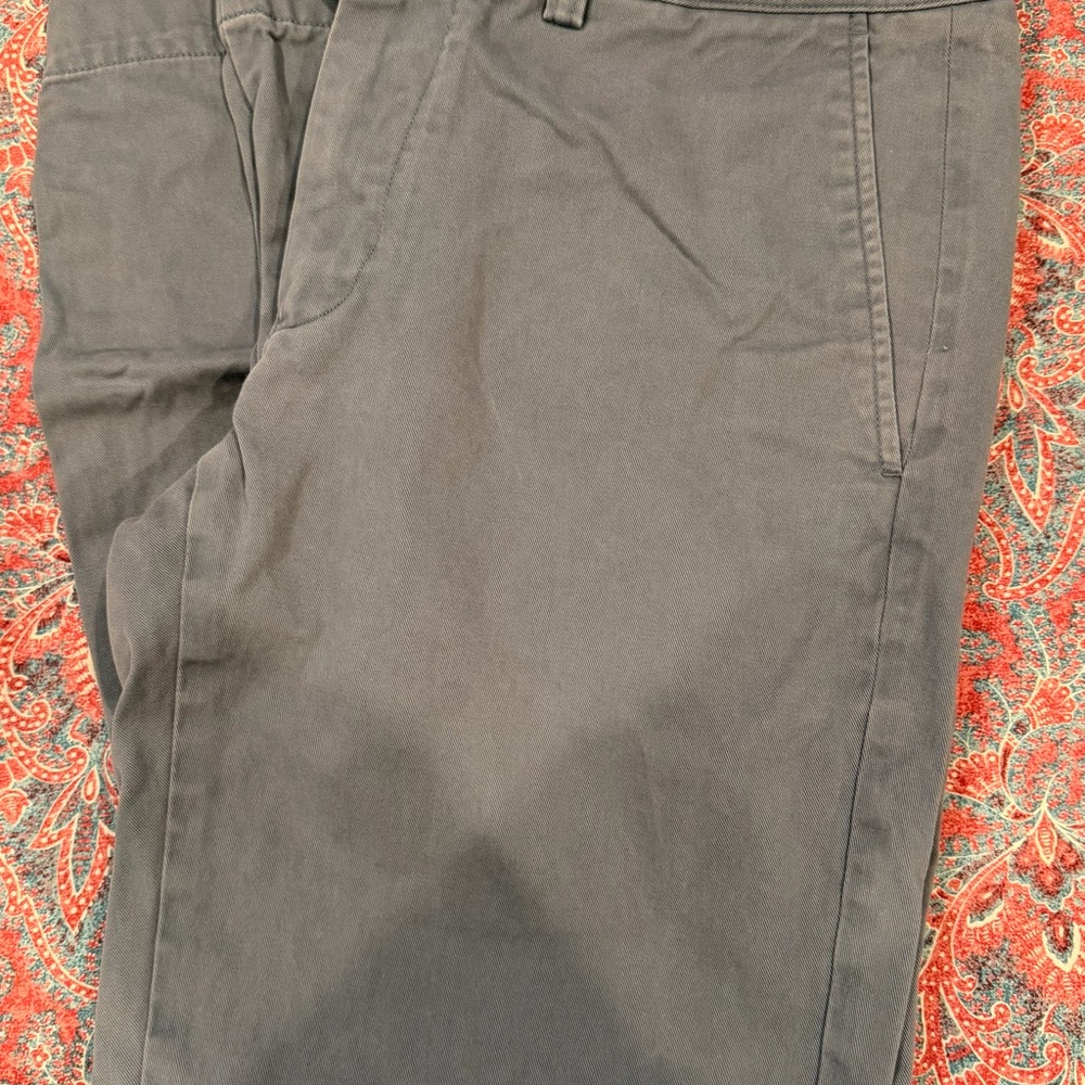 Men's Blue Khaki Pants